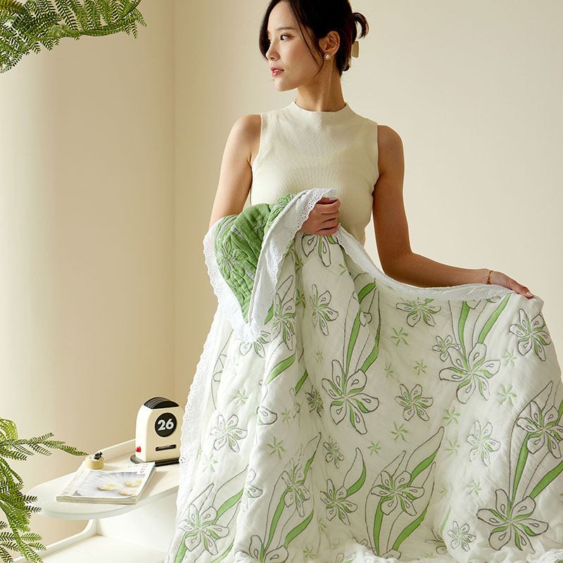 Bamboo Fiber Blanket Summer Blanket