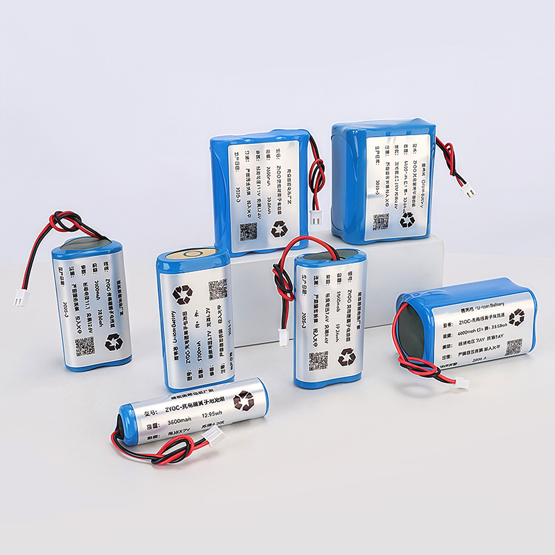 18650锂电池组3串11.1V12.6V户外音响LED灯玩具手持风扇可充电池|undefined