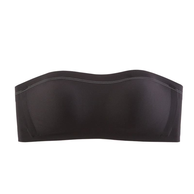 6043 sin tirantes antideslizante antideslizante antideslizante taza de doble uso todo en uno soporte superior invisible de un hombro ropa interior sujetador estable
