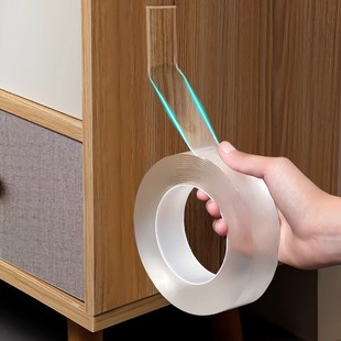Power Strip Holder Wall-Mounted Adhesive Extension Cord Board Wall Sticker Storage Fixing Glue Traceless Punch-Free Socket Plug