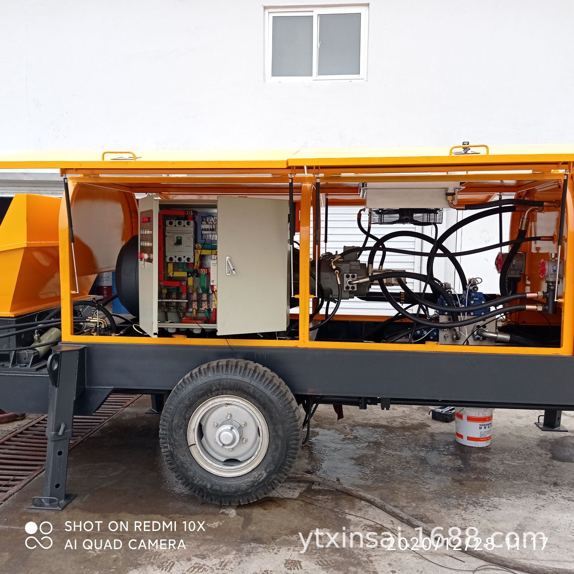 高度150米 混凝土泵 60泵 80泵 打高层用混凝土输送泵 拖泵 地泵