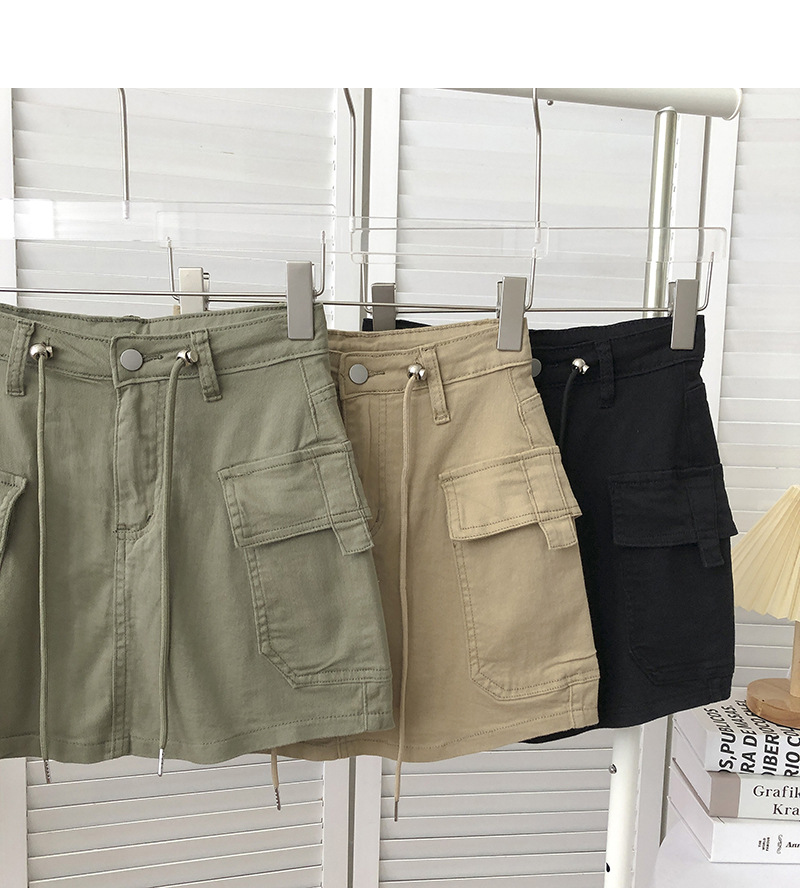 236g Weight Above Knee Dress Length Type Hip Skirt Dresses Type Denim Fabric Type Mid Waist Waist Line Micro-Elastic Elasticity Holiday, Daily Occasion Regular Fit Fit Type Printing Pattern Summer, Spring Season Women's Gender Streetwear Style Slim High Waist Denim Skirt Women's Summer Retro Slim Short Skirt 13
