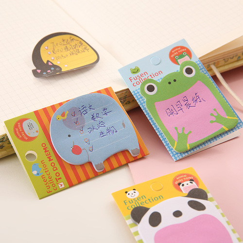 Post-it Notes Cute Cartoon Creative Handwritten Wrong Question Stickers Internet Celebrity Post-it Notes N Times Post-it Notes Wholesale