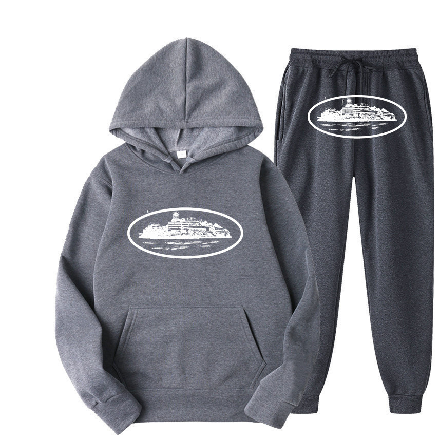 Corteiz Trendy Street Suéter suelto Traje de moda Hip Hop Skate Suéter casual Traje de primavera y otoño para hombre