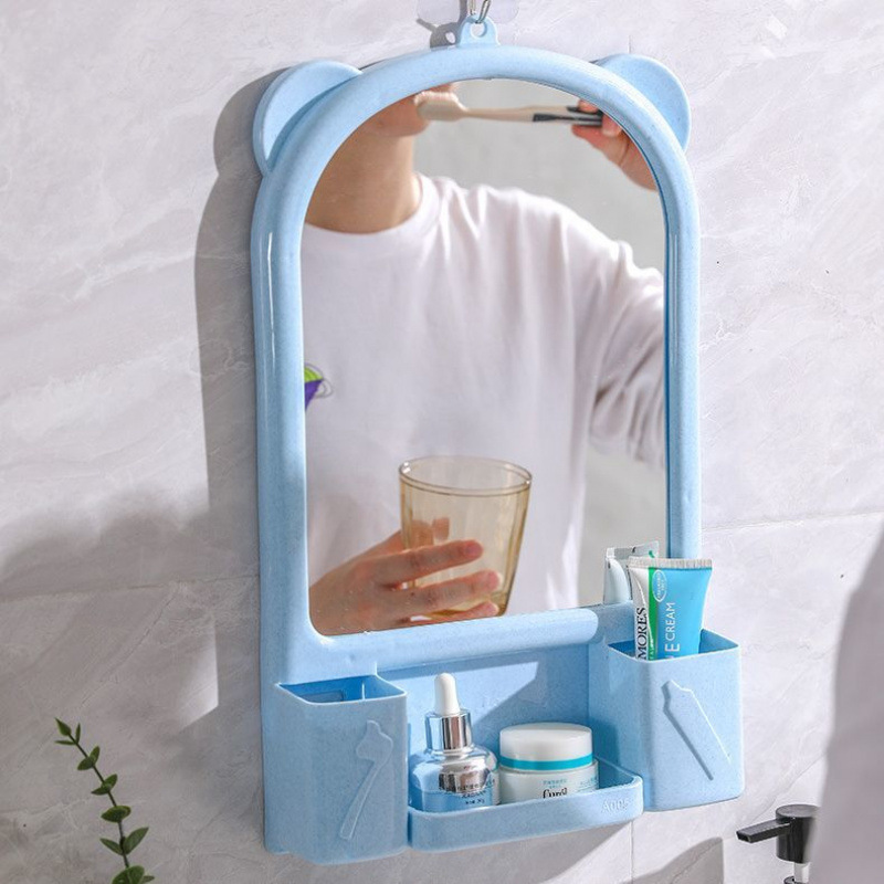 Sieninis vonios veidrodis su lentyna miegamajam_voghion.com