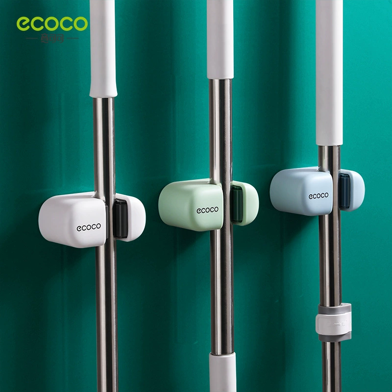 Вешалка с крючком для швабры неперфорированная настенная вешалка для хранения швабры для унитаза вискоза прочная фиксирующая пряжка зажим для метлы