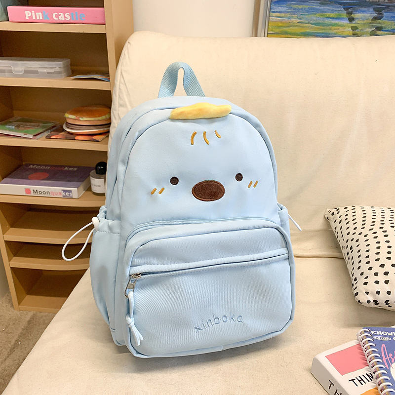 Mochilas escolares para estudiantes de secundaria, lindas y de gran capacidad, bolsos de dolor transparentes desmontables, bolsos de hombro de estilo ins, mochilas escolares de dibujos animados