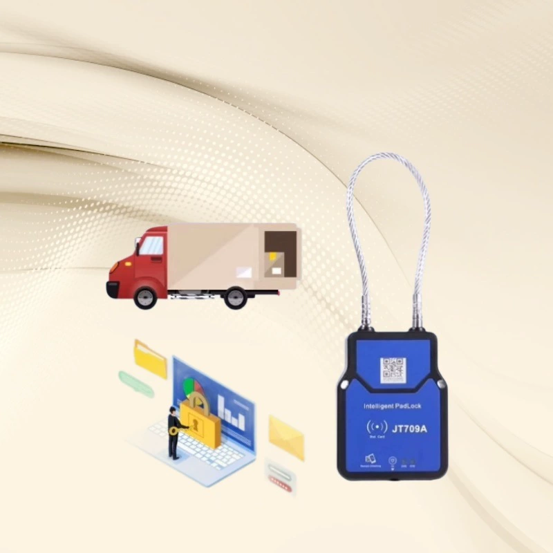 Jiutong проволочный трос GPS электронный замок применяется в логистической транспортировке/экспресс-доставка/трансграничная перевозка JT709A