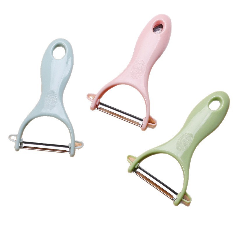 Fábrica de cuchillo de peeling de acero inoxidable cuchillo de raspado de frutas de melón cuchillo de frutas multifuncional al por mayor