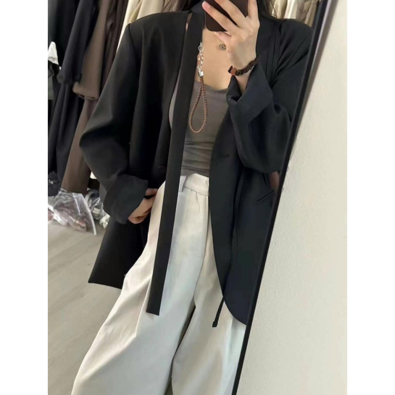 西装外套女2025年春秋季新款高级感宽松休闲气质西服ins潮|undefined