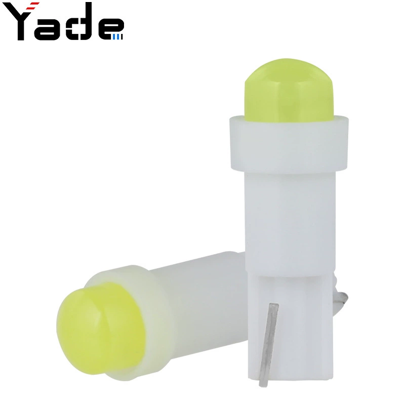 Yade Автомобильный светодиодный приборный светильник T5 COB центральное управление светом для макияжа Автомобильный индикатор подсветки сигнальная лампа