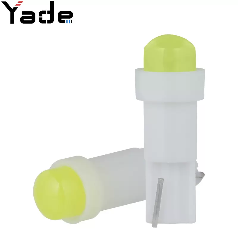 雅德汽车LED仪表灯 T5 COB 中控灯 化妆灯 汽车高亮指示灯 信号灯