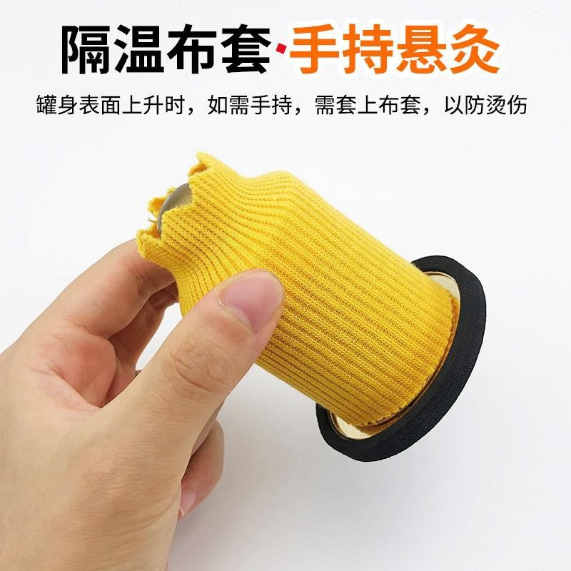 Portable Magnetic Moxa Box Smokeless Metal Moxibustion Tube with Elastic Band for Home Use quality and texture