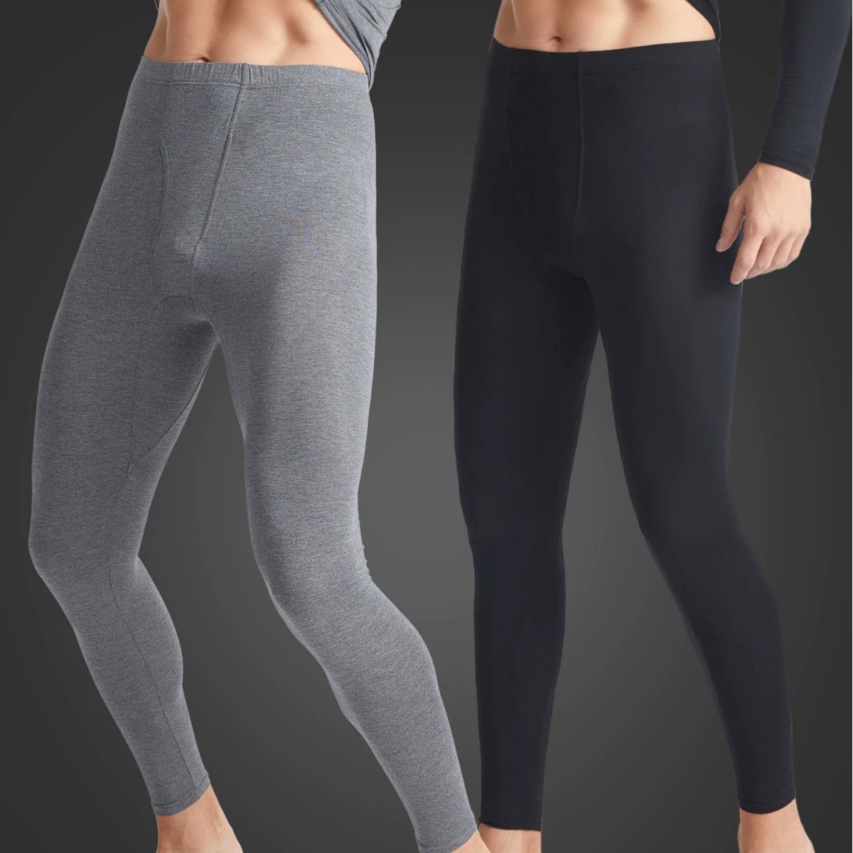 Мужская осенняя одежда и осенние брюки, свободные брюки из модала большого размера, тонкие шерстяные брюки, леггинсы, зимние теплые брюки для мужчин.