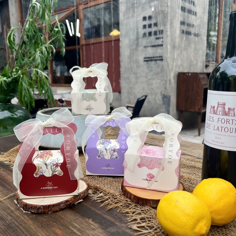 Портативная свадебная коробочка для конфет, уникальная свадебная коробочка для сладостей, креативная подарочная коробочка для свадебных конфет, модная новая коробочка для конфет с креативным дизайном.