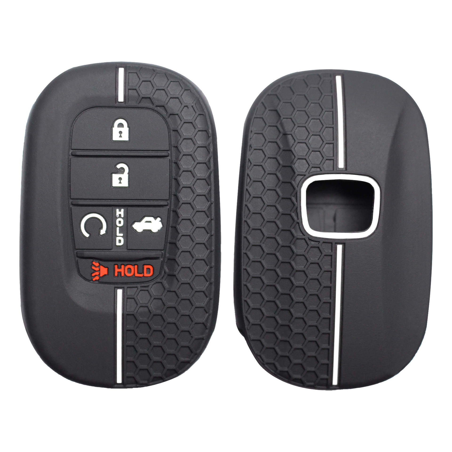 Suitable for Honda Civic crv Accord Jed remote control key set 11 generation Honda 5 key silicone key case