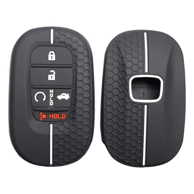 Static Rod/Key Bag Accord Jed remote control key - black-white-line