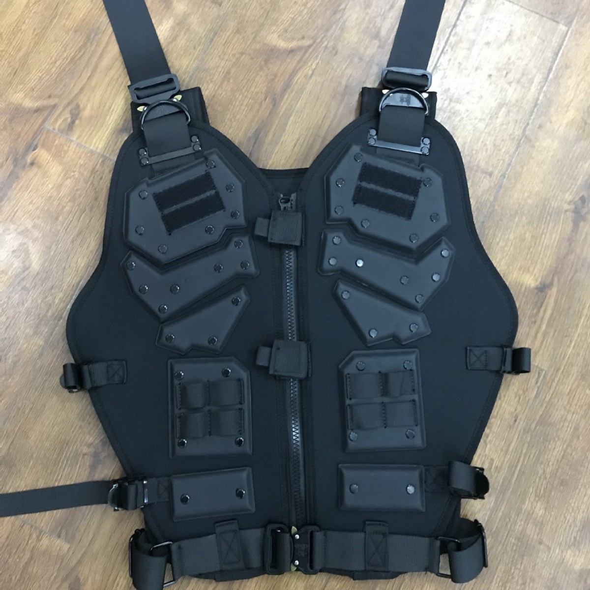 Okali chaleco táctico al aire libre impermeable y resistente al desgaste chaleco de protección multifuncional nido chaleco TF3 King Kong chaleco
