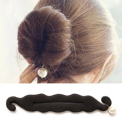 Korean pearl hairpin hair accessories, Japanese and Korean jewelry bud head, ball head, sponge princess hairpin hair tool