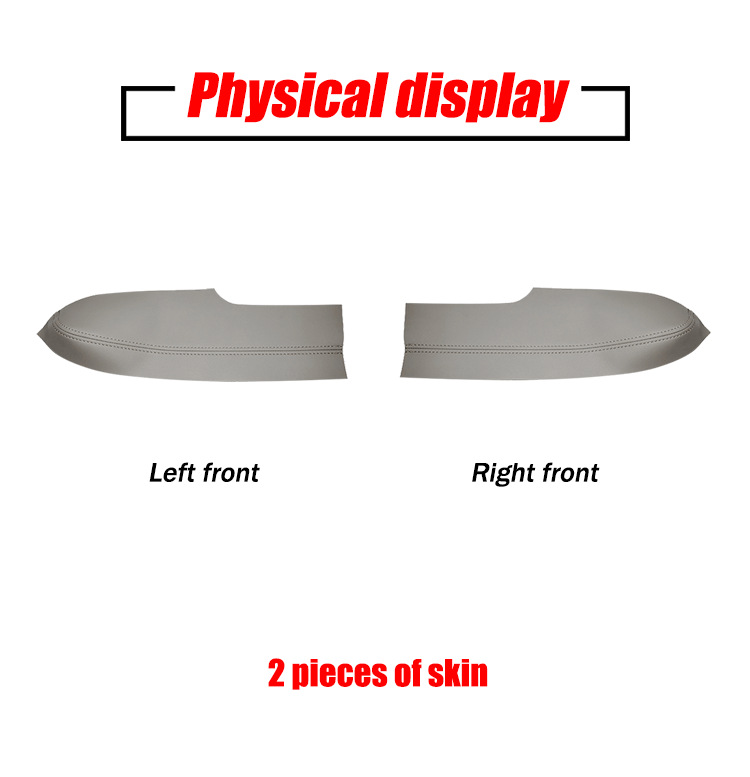 Suitable for 06-11 8-generation Honda Civic car special door armrest leather interior ultra-fiber leather wear-resistant and durable