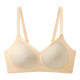 Cool Sense Underwear Women's Thin Summer Push-up Jelly Gel Upper Support No Steel Ring Seamless Thin Breathable Soft Support Bra