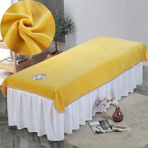 美容院专用毛毯加厚床单*美容按摩床理疗保暖美容床毯子绒毯