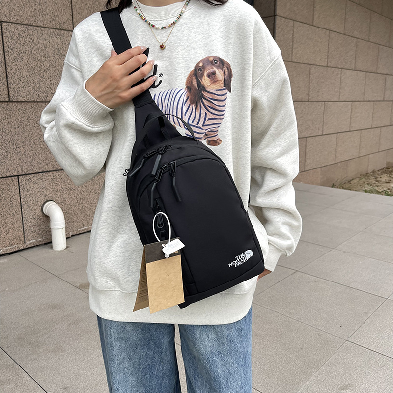 【In Stock from Manufacturer】2026 New Cross-Border Women's Bag Fashion Trend Crossbody Shoulder Bag Solid Color Versatile Chest Bag