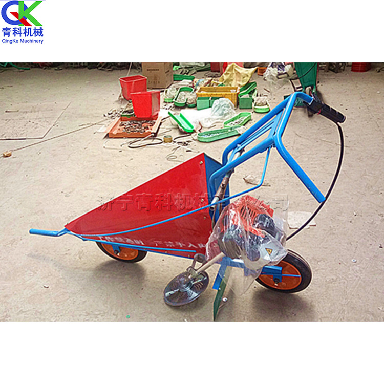 小型便捷辣椒收割机手推式水稻豆类倒伏机丘陵梯田平原农田收割机