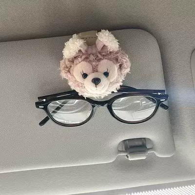 Clip Sunglasses Holder Sun – Car Glasses Clip/Bill Clip - shirley-rose-visor-glasses-clip