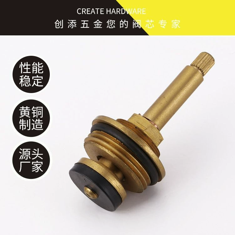 Оптовая Продажа с фабрики chuangtian аппаратное обеспечение медь основной корпус медный кран сердечник клапана одиночный холодный сердечник клапана сантехническое оборудование