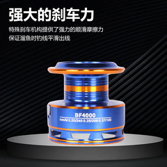 Fishing Tackle Factory BF Saltwater Trolling Casting Metal Head Folding Wood Handle Spinning Rod Long Casting Lure Reel Wholesale