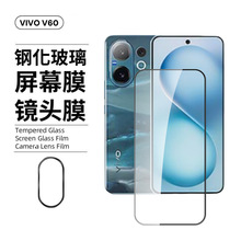 适用vivo v60钢化膜S30屏幕高清X200FE防窥玻璃S30 Promini镜头膜