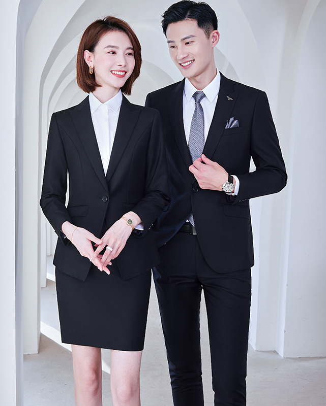 (2개) 비즈니스 정장 작업복, 전문 정장, 여성 조끼, 재킷, 영업부, 은행 업무 정장, 정장 정장, 남성과 여성 동일 스타일