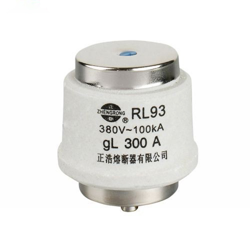 正浩RL93-350 380V-100KA螺旋式熔断器体300A 325A 350A保险丝管