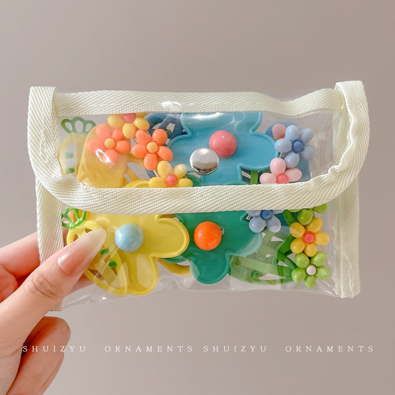 Clip de cabello de dopamina para niñas broche de cabello de la frente broche de cabello rotura BB clips lateral clips de cabello de bebé clips de frangeo toque