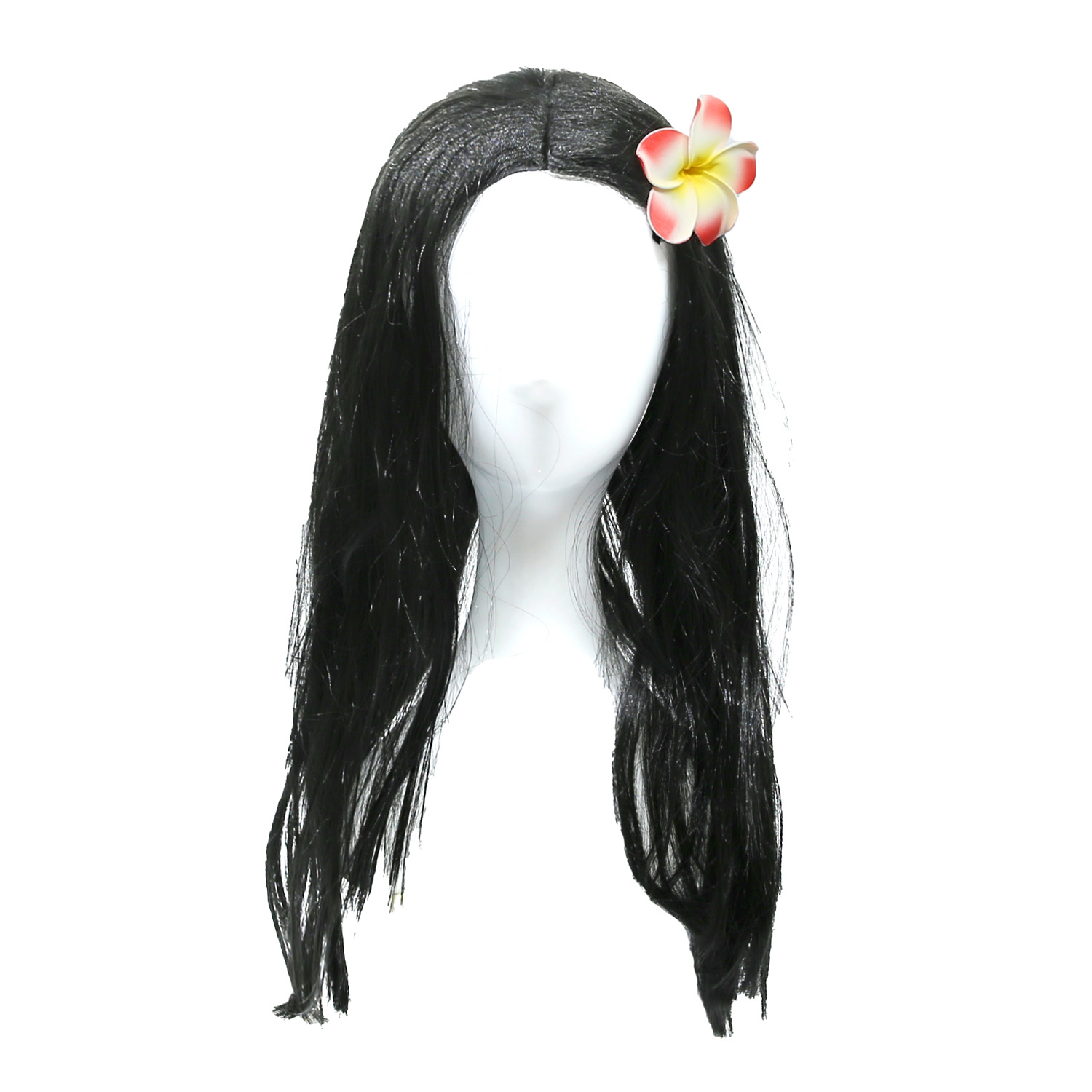 ST89 черные прямые волосы Моаны