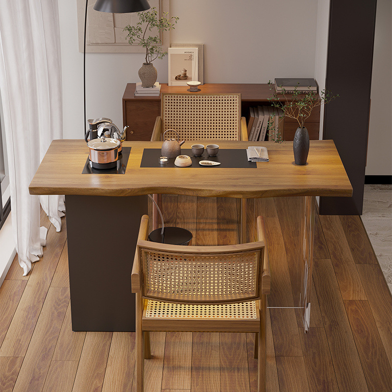 [집에서 낮잠을 자다] 티 테이블 1.0m + 창디갈 의자