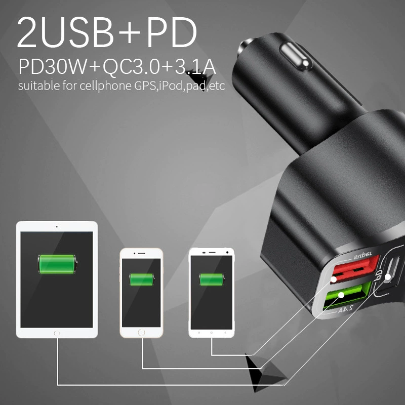 Charger, lighter, universal phone holder charging, high power