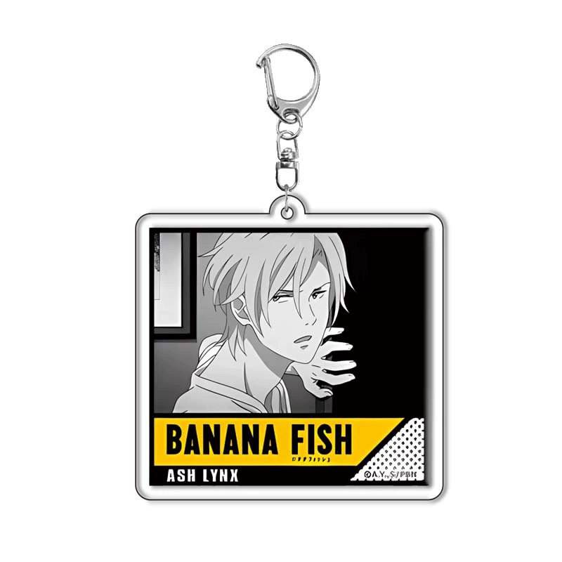  Banana fish дрожь убивает Ackle брелок подвеска вокруг Креста - пограничное место