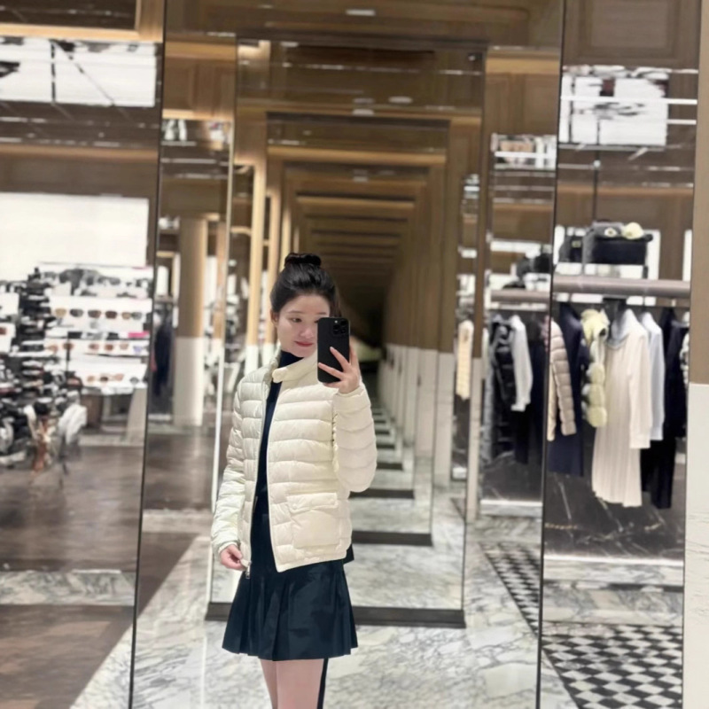High-End Version of Mengjia's 2024 New Lans Short Women's down Jacket, Lightweight Autumn and Winter down Coat