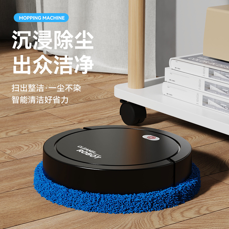 Cross-border intelligent mopping robot, fully automatic wet and dry dual-use mop, lazy person's cleaning floor sweeper, wholesale Cross-border intelligent mopping robot, fully automatic wet and dry dual-use mop, lazy person's cleaning floor sweeper, wholesale