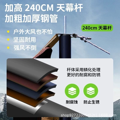 Folding Tent Sunshade Sun | Avtomobil yan çətirləri