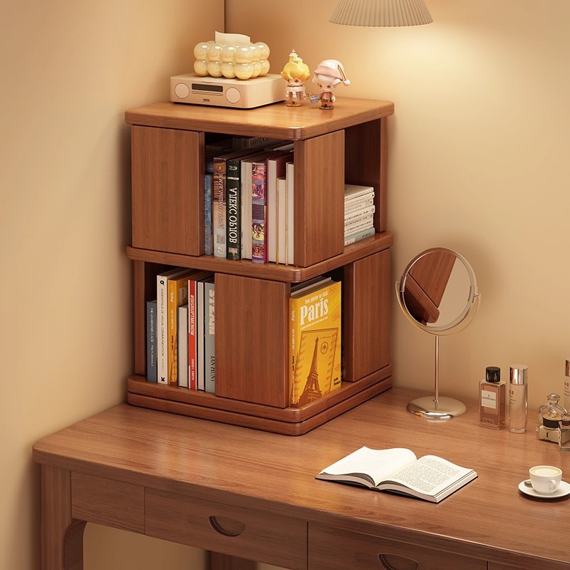 Estante de escritorio estante de libros giratorio estante de escritorio de almacenamiento de escritorio estante de escritorio pequeño estante de escritorio estante de almacenamiento de escritorio