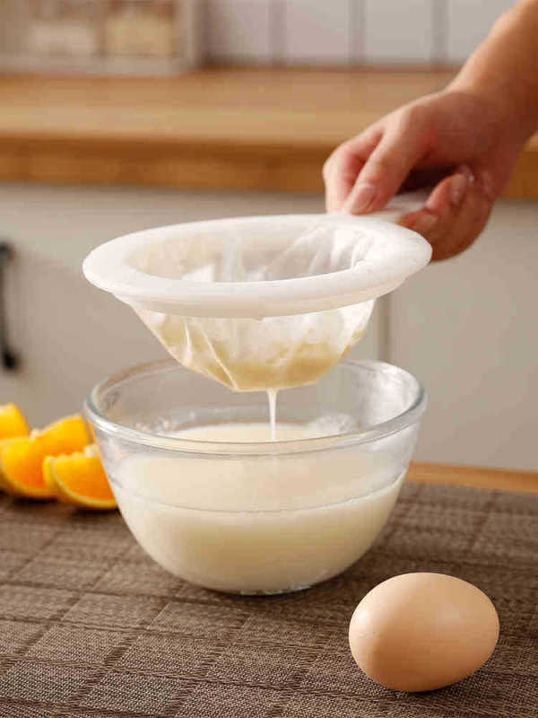 スラグなし豆乳フィルター家庭用ジュースフィルター神器大漏れスプーン細ネットフィルター卸売り|undefined