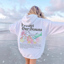 2025�羳Ůʽ�l�� Oceans Respect The Local Printed Hood�Bñ��