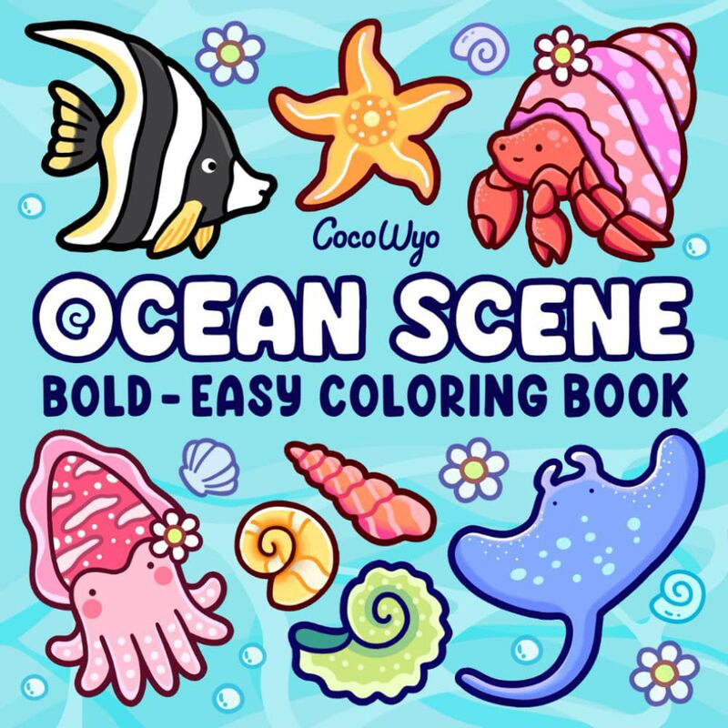 亚马逊热销Coloring Book涂色本填色本小角落怪兽系列儿童绘画本|undefined