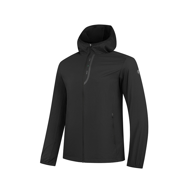 Jordan Upf100+ Ice-Feel Woven Breathable Sun Protection Clothing Ultra-Thin Hooded Men's 2026 Summer New Style