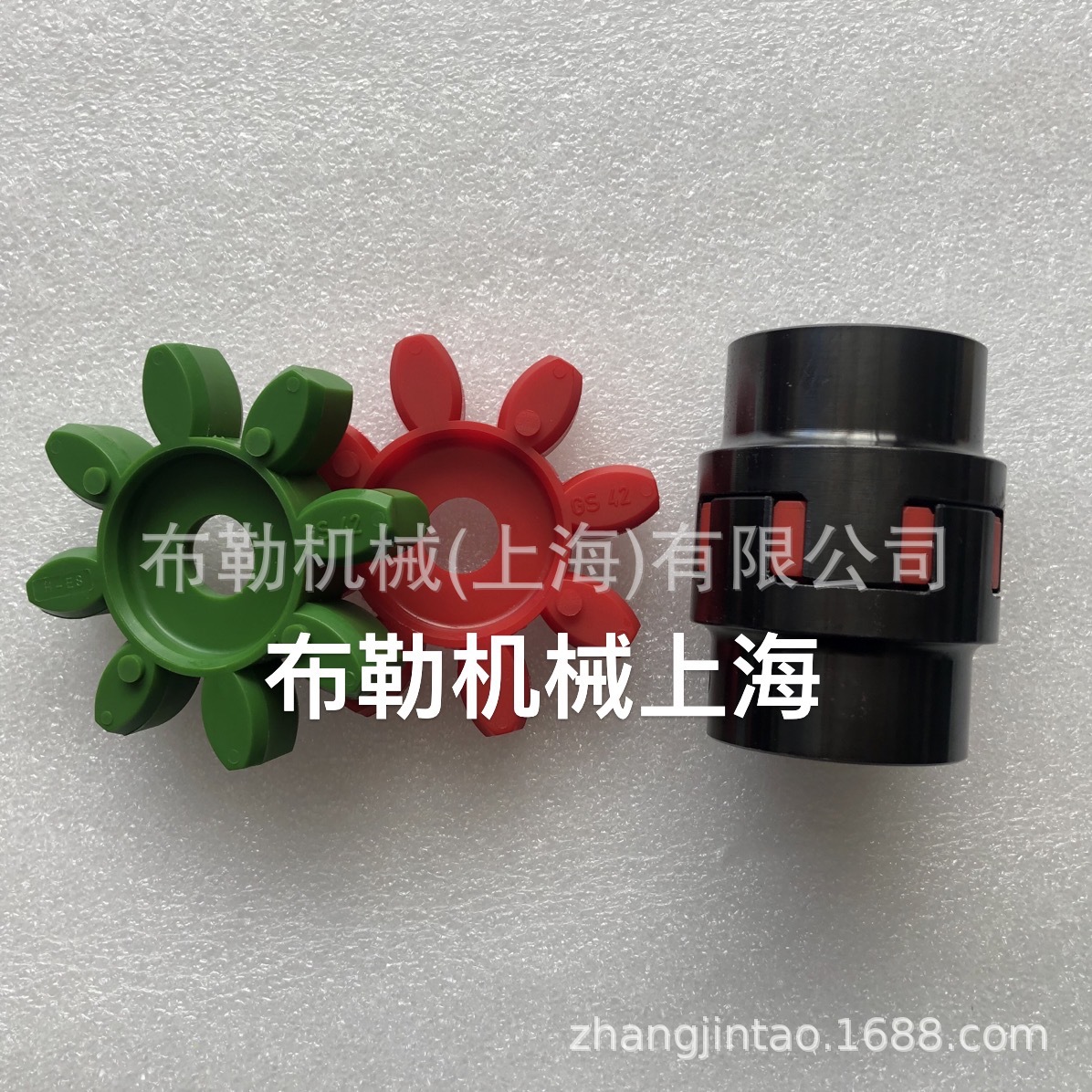 泰州缓冲胶垫/红色弹性体ES48  SPIDER实心梅花接手减震块/联轴结