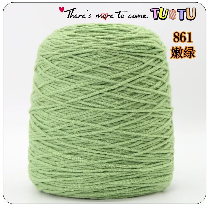 Pistola de forro, pistola de racimo, hilo de algodón amante de ocho hebras, alfombra de bricolaje hecha a mano, pistola de pelusa cortada, algodón de leche de 8 hebras al por mayor