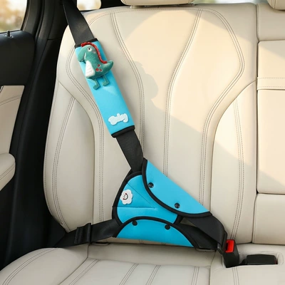 Seat belt shoulder pad, Hot Item - regulator-dinosaur-shoulder-pads-blue